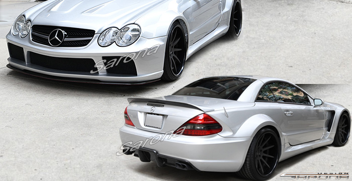 Custom Mercedes SL  Convertible Body Kit (2003 - 2008) - $9500.00 (Part #MB-162-KT)